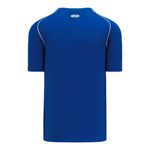 Athletic Knit Two Button Performance Baseball Jersey with Piping (BA1344)